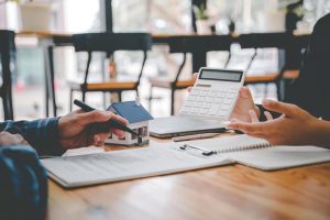 Estate planning executor showing tax calculation on their assets